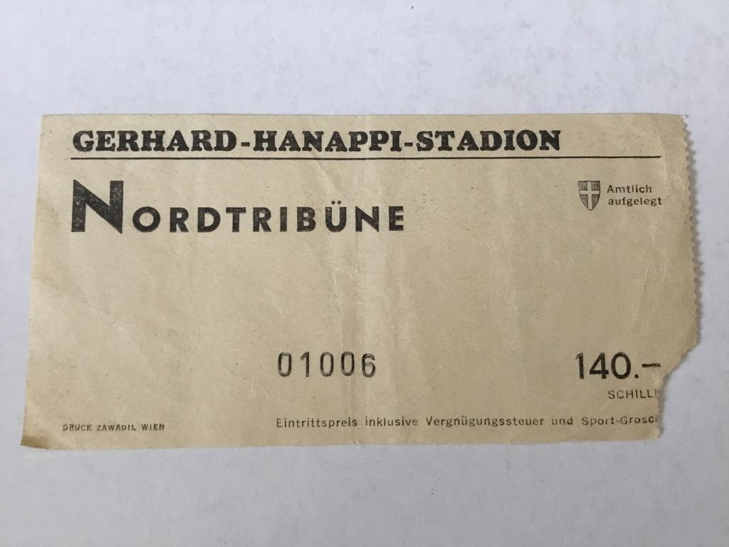 Gerhard Hanappi Stadion Nordtribune