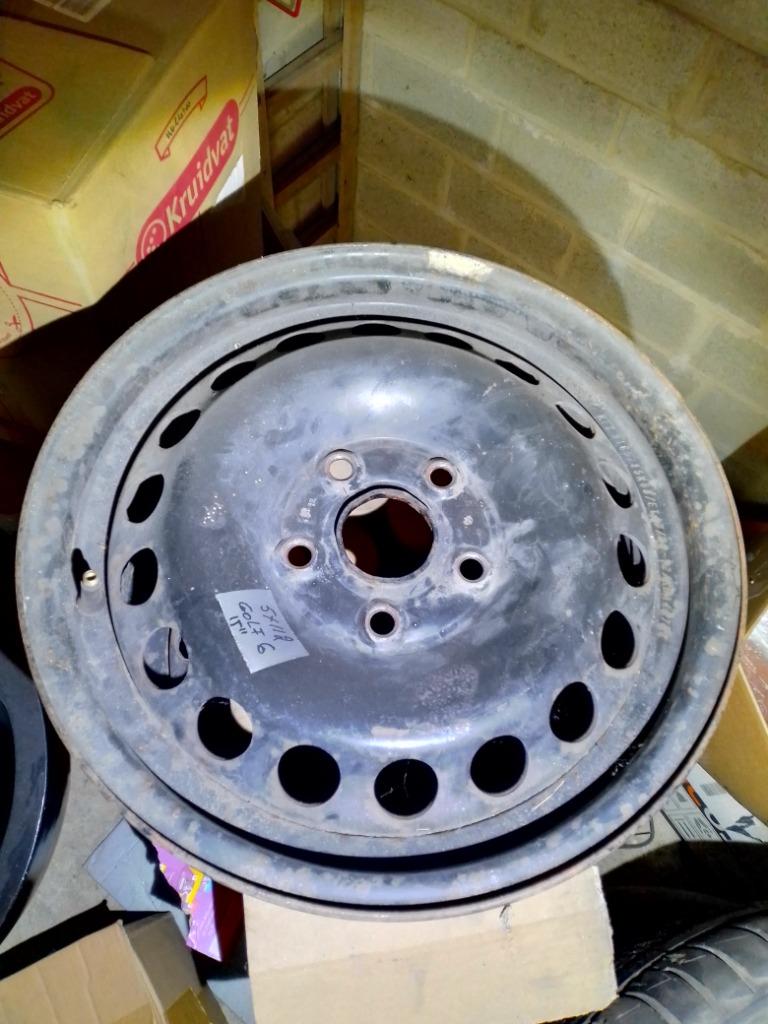 Jantes acier VW 5x112, 15 pouces, Enlèvement ou Envoi, Véhicule de tourisme, Utilisé