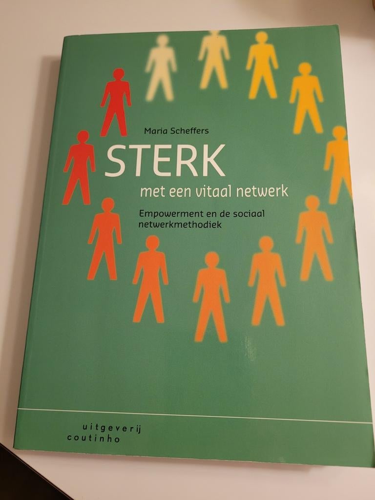 Maria Scheffers - Sterk met een vitaal netwerk, Enlèvement ou Envoi, Maria Scheffers, Utilisé, Sciences humaines et sociales