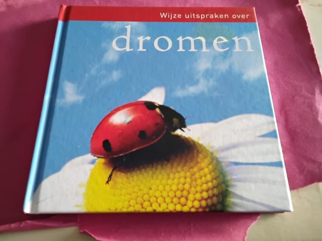 Boek Wijze uitspraken over Dromen en Boek Be Happy, Ophalen, Nieuw