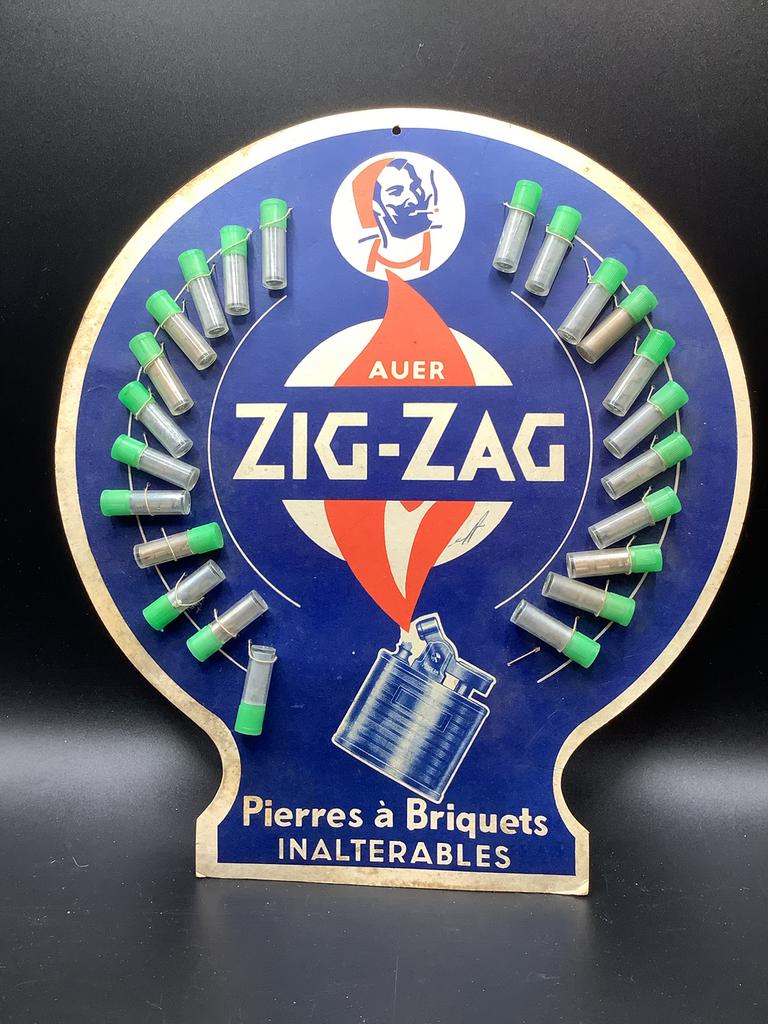 Zig-Zag lichter stenen display, Verzamelen, Ophalen of Verzenden, Gebruikt, Aansteker