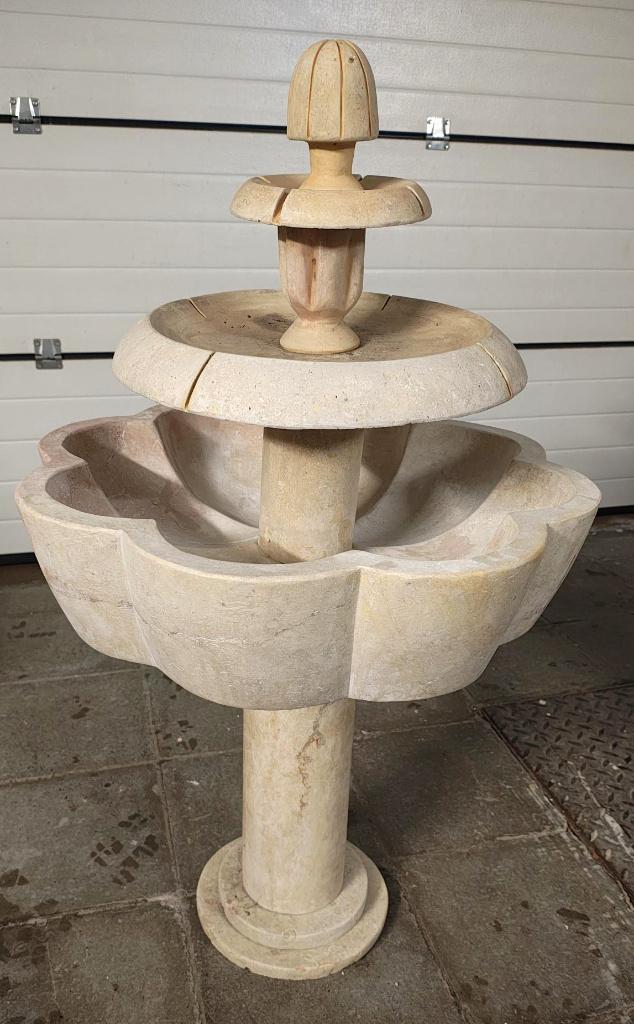 fontaine marocaine en marbre beige, Enlèvement