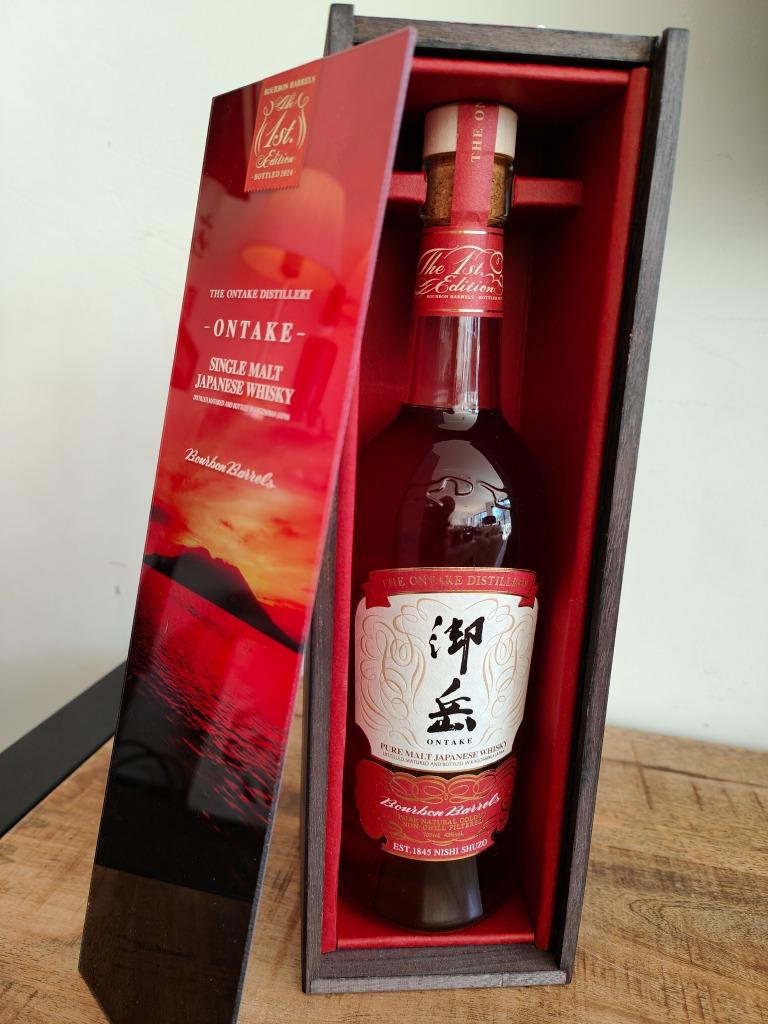 Ontake First Edition Bourbon Barrels - bottling 2024 -  43%, Overige gebieden, Overige typen, Nieuw, Ophalen of Verzenden