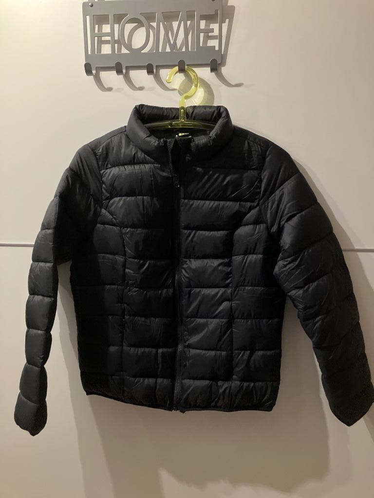 Zwart donsjasje, Maat 38/40 (M), Zwart, Nieuw, Ophalen of Verzenden
