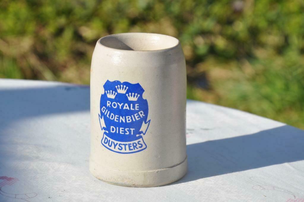 §  chope en gres royal gildenbier diest duysters 25 cl, Ophalen of Verzenden, Gebruikt, Pul(len), Overige merken