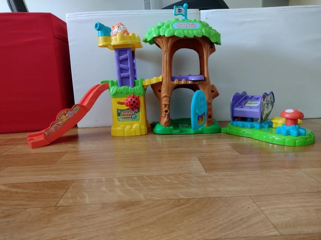 Zoef zoef dieren VTech Speeltuin, Ophalen, Zo goed als nieuw