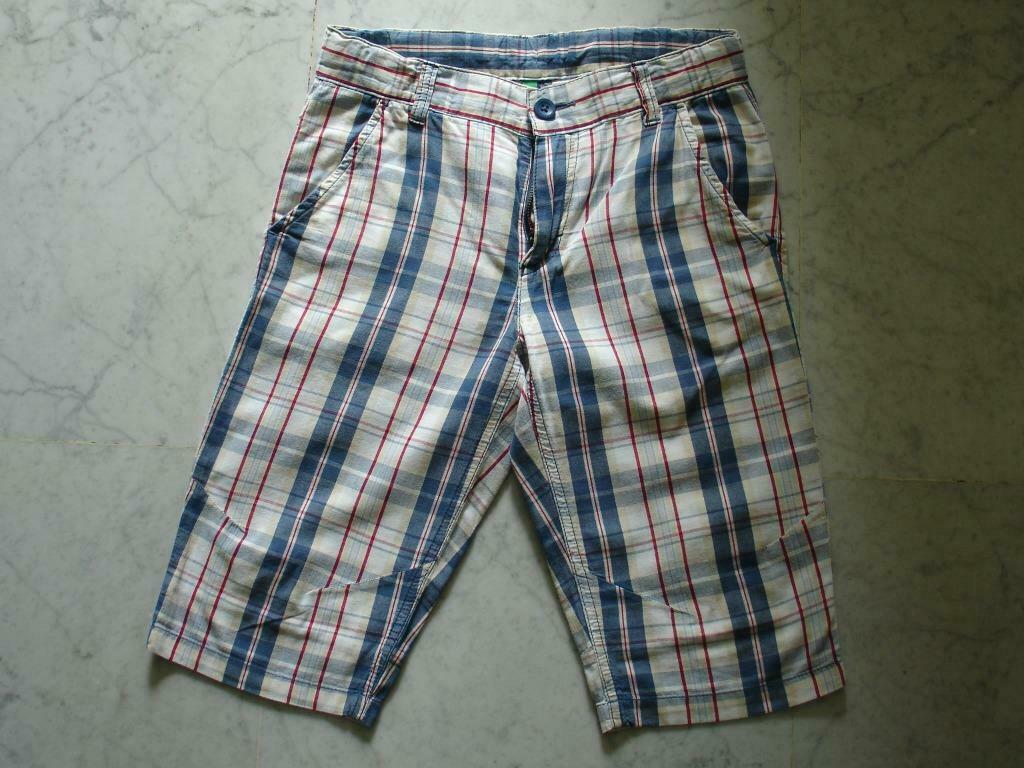 Geruite short merk United Colors of Benetton, Ophalen of Verzenden, Gebruikt, Jongen, Broek