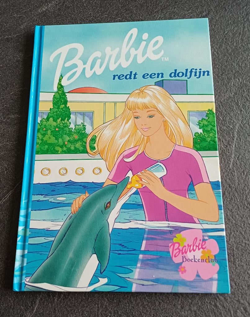 boek barbie redt een dolfijn, Ophalen of Verzenden, Zo goed als nieuw, Fictie algemeen