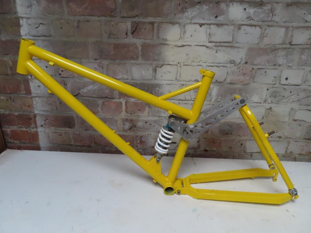 Fietskader , frame - geel, Ophalen of Verzenden, Overige typen