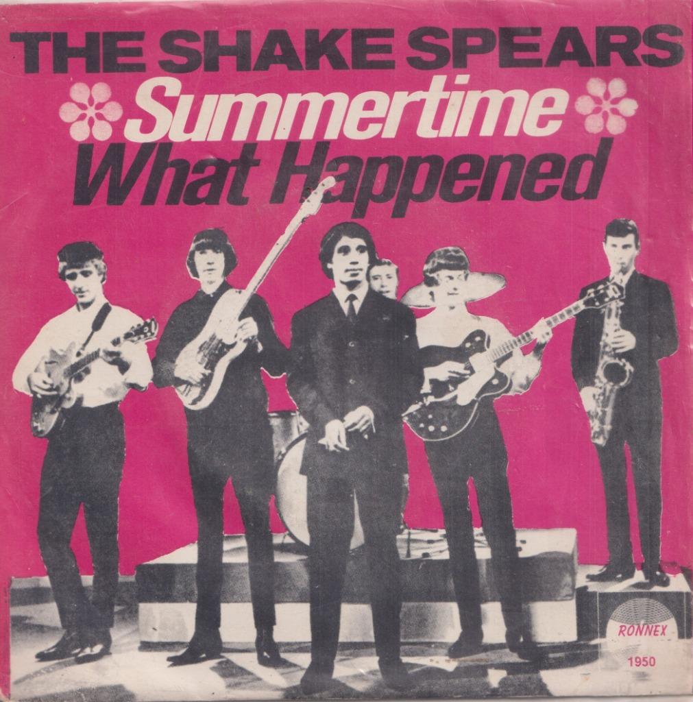 The Shake Spears – Summertime / What happened - Single, Enlèvement ou Envoi, Utilisé, Pop