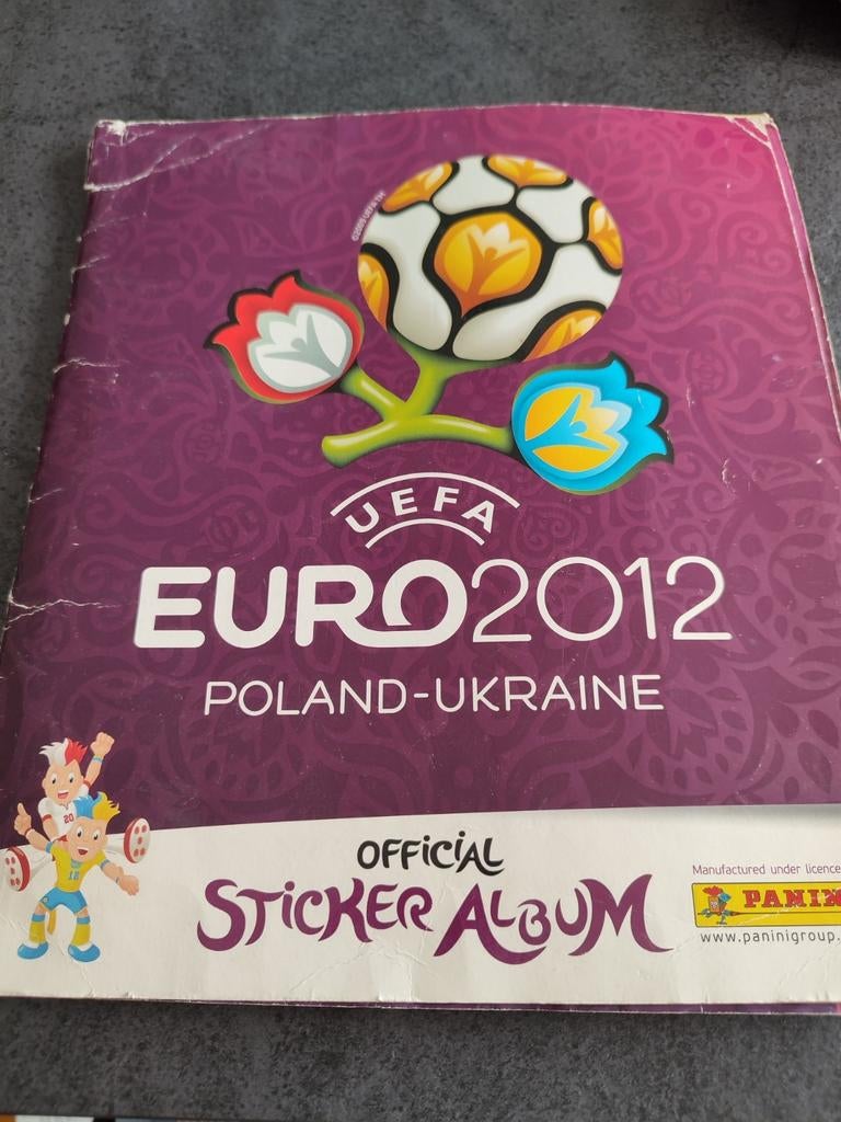 Panini Euro 2012, (518/540), Ophalen of Verzenden, Gebruikt