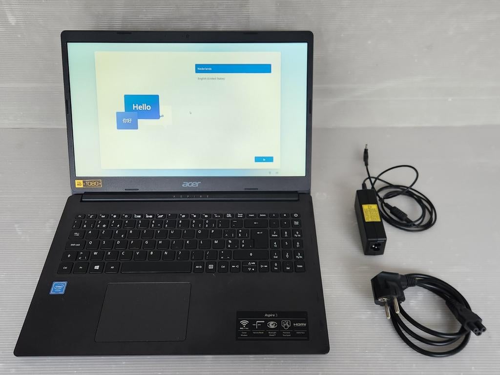 Ordinateur portable Acer Perfect 15 pouces (installation pro, Enlèvement ou Envoi