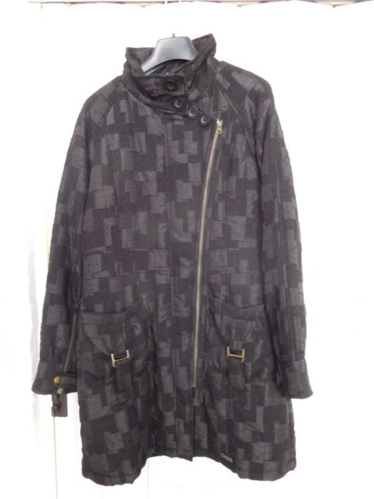 Dames mantel merk DESIGUAL, Zwart, Maat 42/44 (L), Ophalen of Verzenden, Zo goed als nieuw