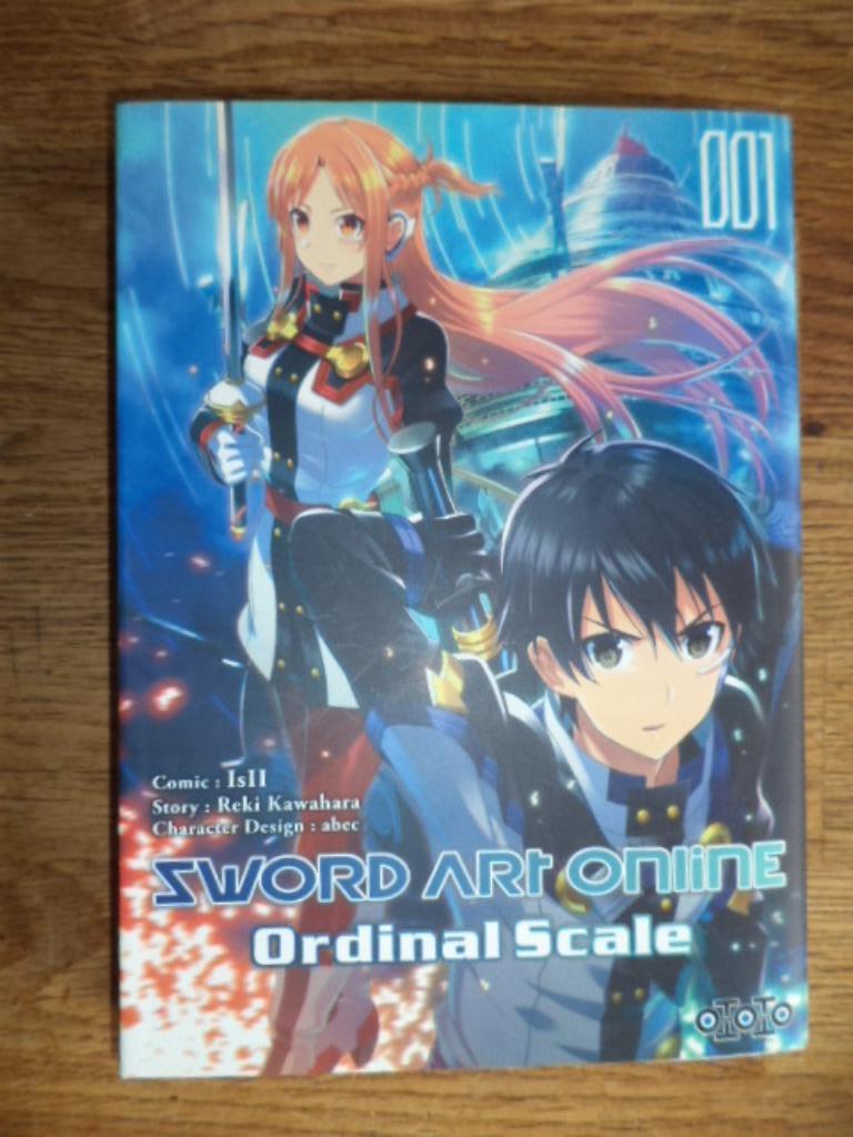 Manga Manga Sword art online : Ordinal Scale. Tome 1, Enlèvement ou Envoi, Reki Kawahara, Comme neuf, Comics