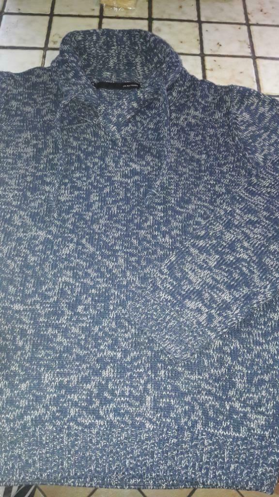 Pull pour homme - M/L -Clayton, Enlèvement, Comme neuf, Taille 48/50 (M), Bleu