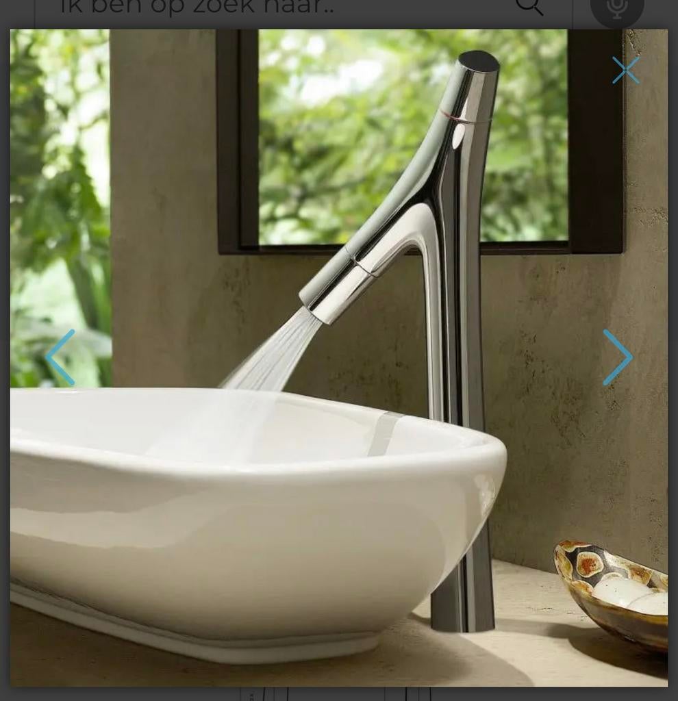 Axor starck Hansgrohe (2 stuks), Doe-het-zelf en Bouw, Sanitair, Ophalen, Gebruikt