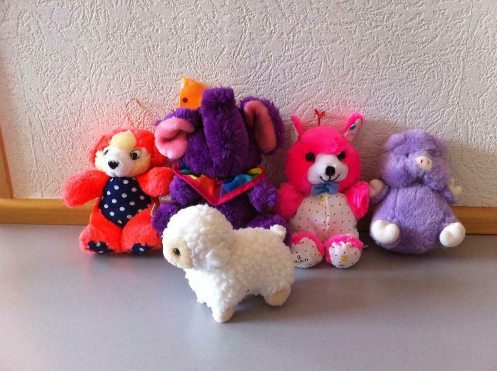 lot 17 kleine knuffels (sommige vintage), Enlèvement ou Envoi, Comme neuf, Autres types