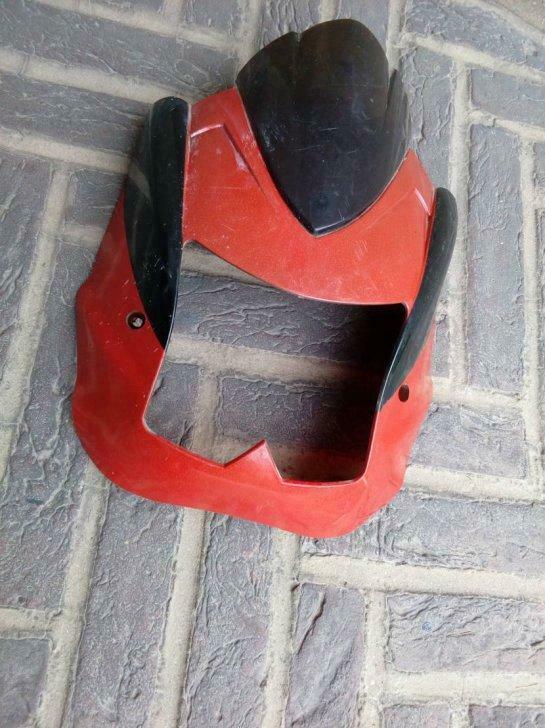 Bulle / plaque phare pocket scoot, Motos, Utilisé