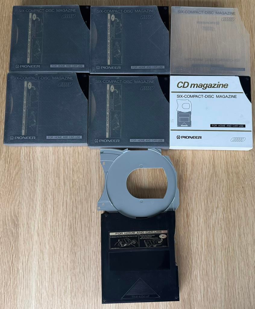 Pioneer Compact Disc Magazine Cartridges 6-Disc, Enlèvement ou Envoi, Comme neuf