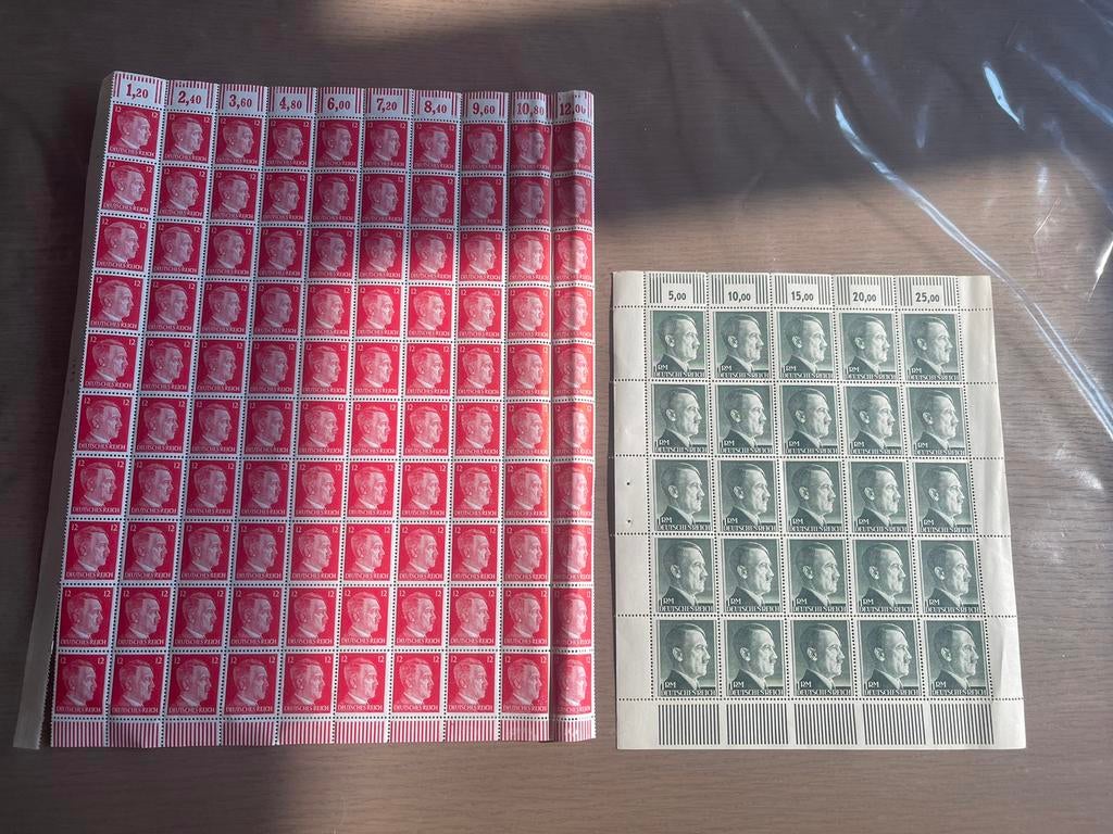 Postzegels ongestempeld hitler, Timbres & Monnaies, Enlèvement, Non oblitéré