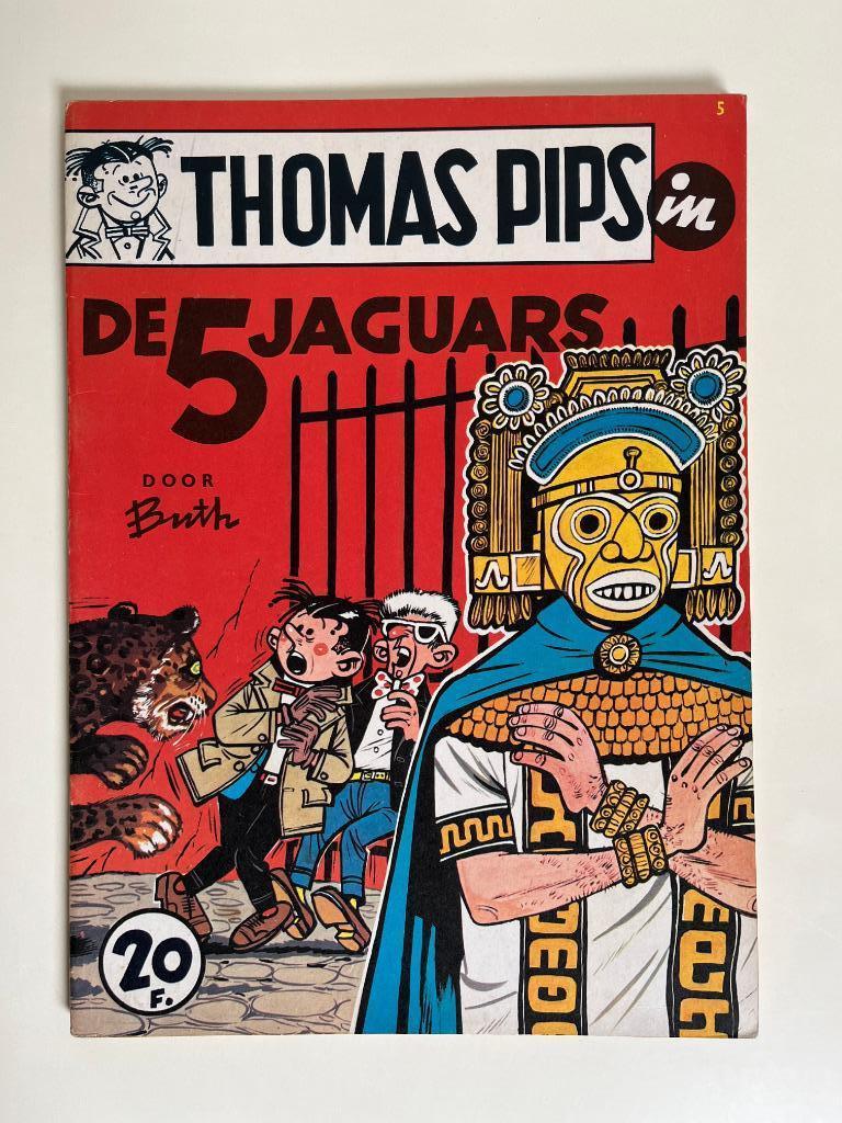 Thomas Pips 5 - De 5 jaguars  - 1967, Envoi