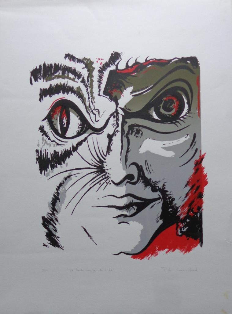 PATRICK VAN CRAENENBROECK / JAN DE LICHTE KLEURLITHO 65x49cm, Ophalen of Verzenden