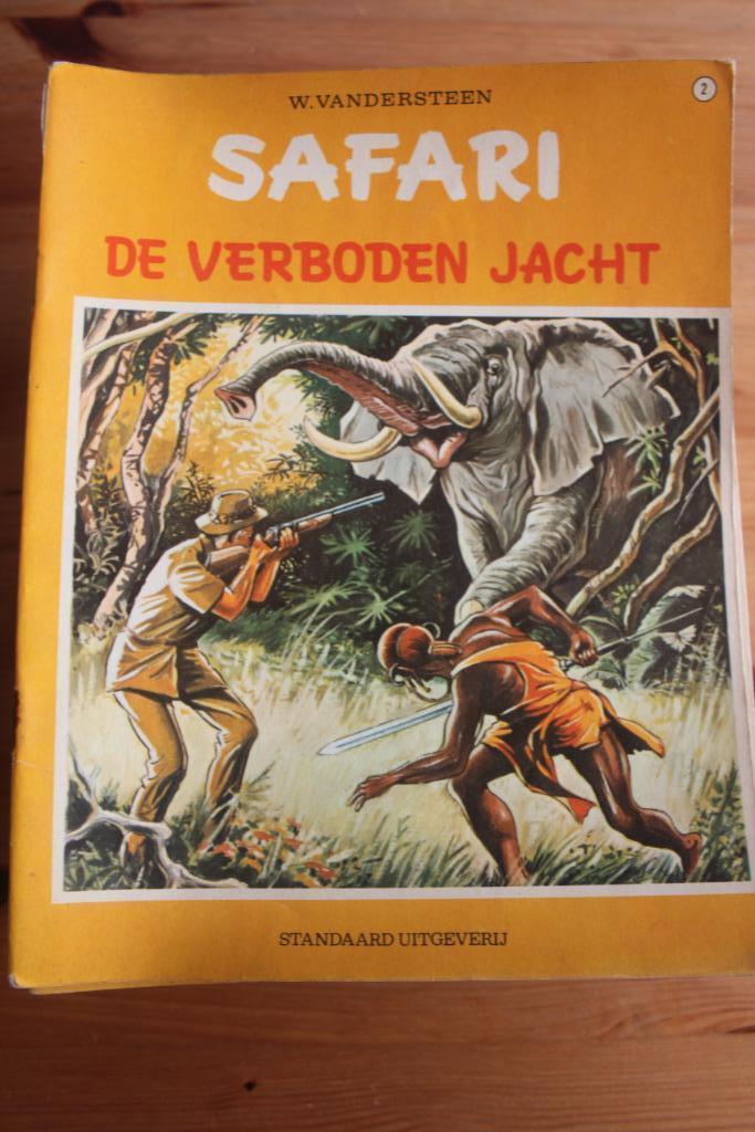 Safari, Plusieurs BD, Enlèvement ou Envoi, W. vandersteen, Utilisé