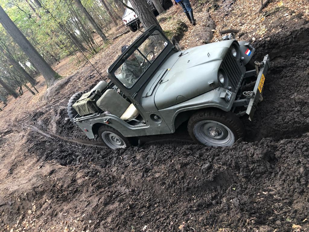 NEKAF Willys Jeep M38A1 1955, Autos, Oldtimers & Ancêtres, Jeep, Achat, Boîte manuelle, 2 portes