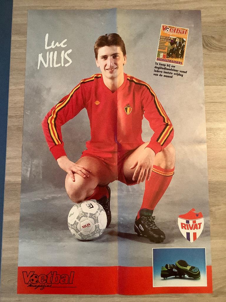 Poster Luc Nilis, Enlèvement ou Envoi, Comme neuf, Affiche, Image ou Autocollant