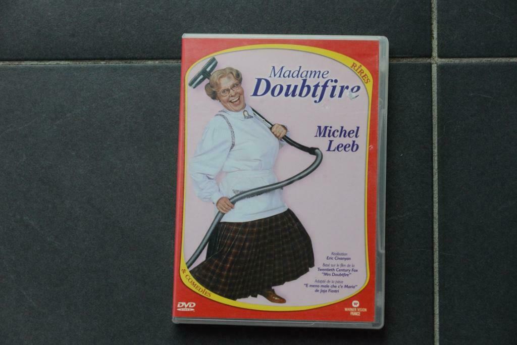 DVD Madame Doubtfire. Remake français avec Michel Leeb., Tous les âges, Enlèvement ou Envoi, Comédie d'action