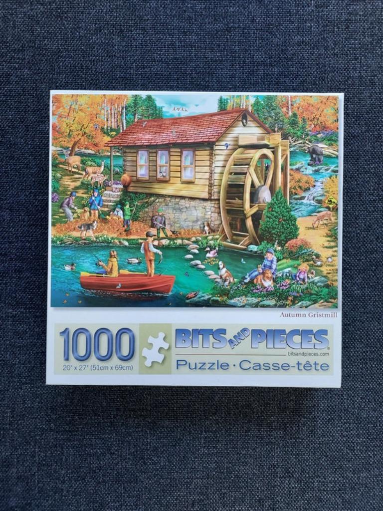 Puzzle Bits and pieces, Hobby & Loisirs créatifs, Enlèvement ou Envoi, 500 à 1500 pièces, Utilisé, Puzzle