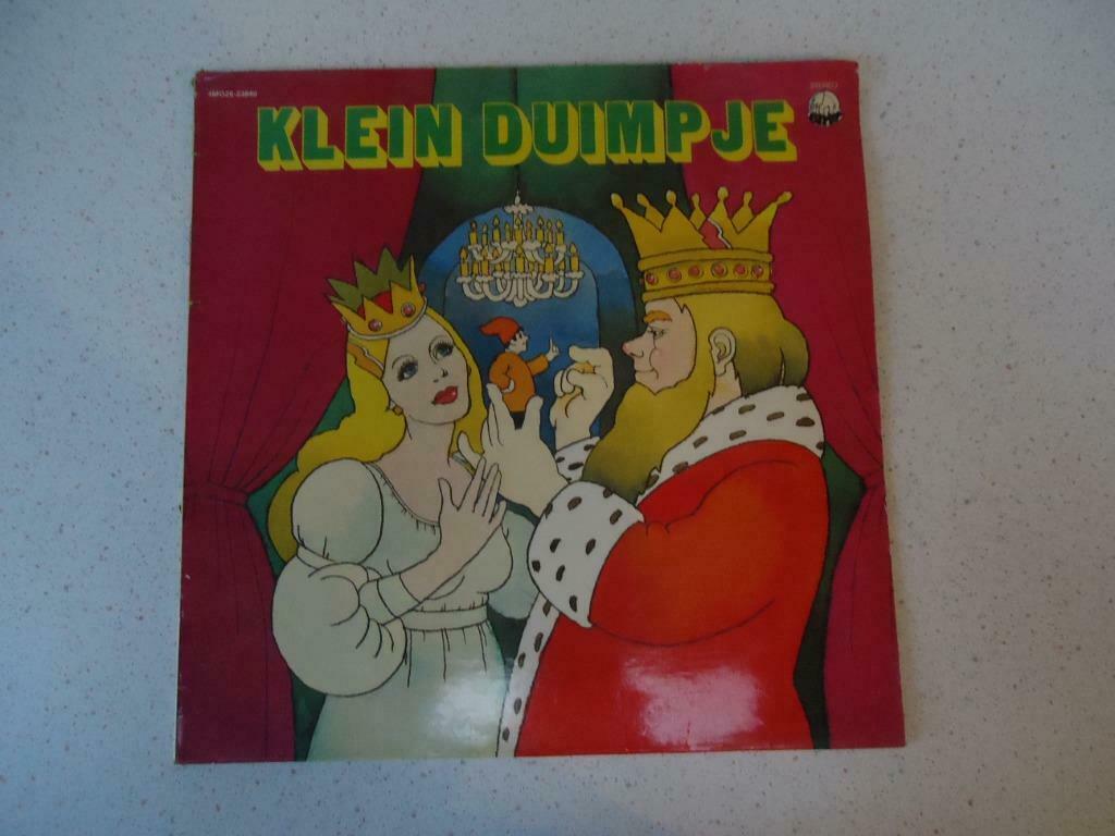 Sprookjes LP "Klein Duimpje & Assepoester" , Enlèvement ou Envoi, Utilisé, Fable ou Conte (de fées)