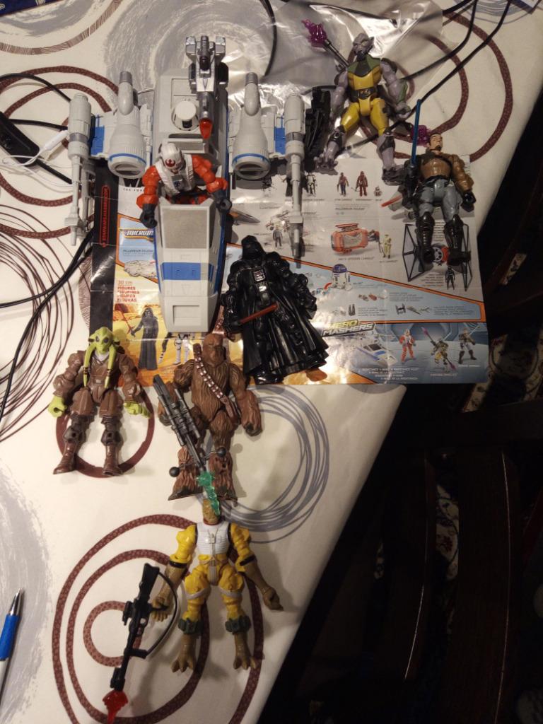 star wars hero mashers, Ophalen of Verzenden, Zo goed als nieuw, Actiefiguurtje