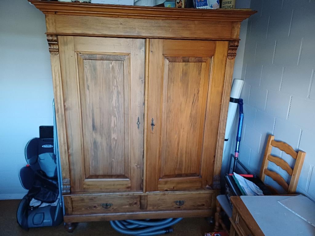 Armoire vintage, Enlèvement