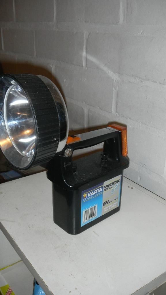 werklamp, Ophalen, Gebruikt, Lamp
