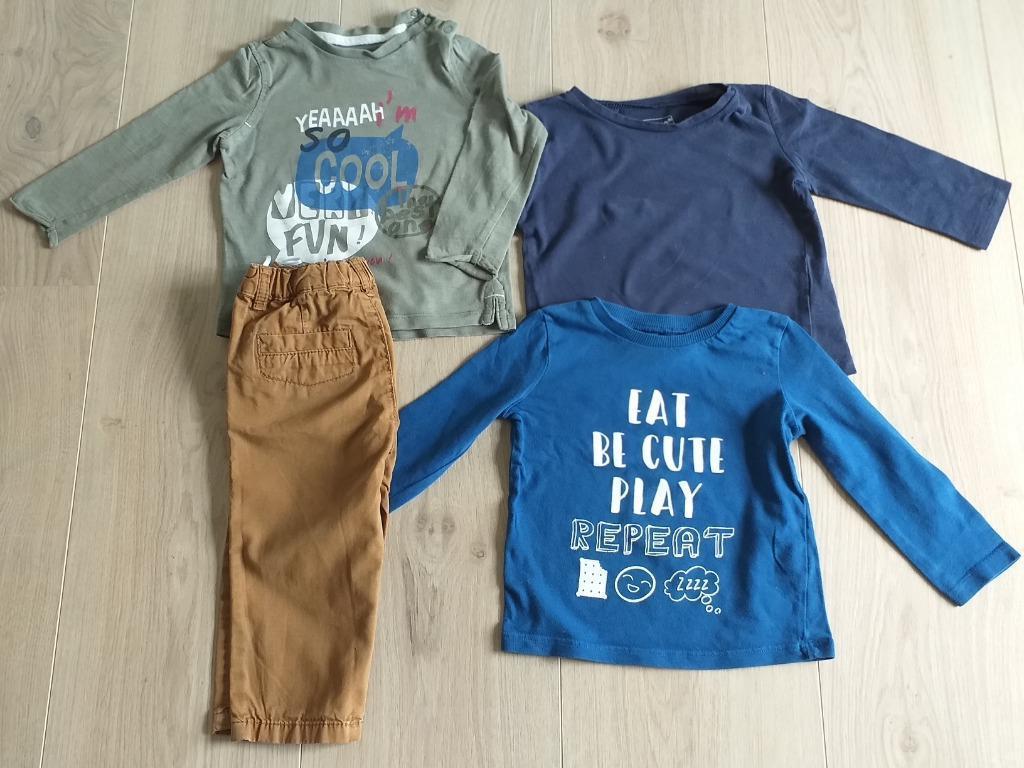 lot vêtements bébé garçon taille 80, Ophalen of Verzenden, Gebruikt, Jongetje, Setje