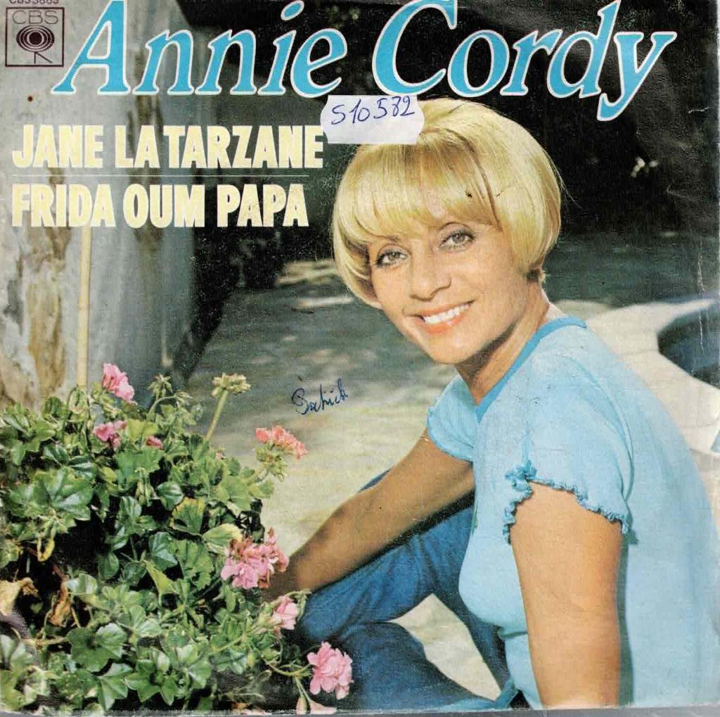 vinyl  7"    -   Annie Cordy – Jane La Tarzane / Frida Oum P, CD & DVD, Vinyles | Autres Vinyles, Autres formats, Enlèvement ou Envoi