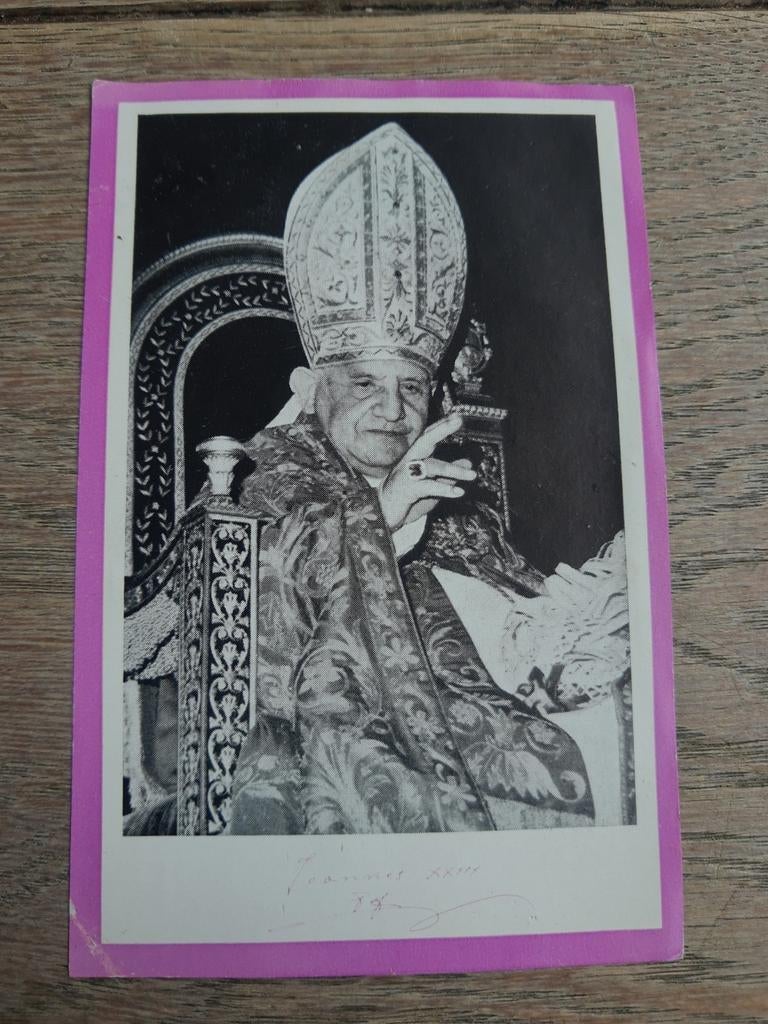 Bp Paus Johannes XXIII, 1881-1963, Nederlandstalig, Ophalen of Verzenden