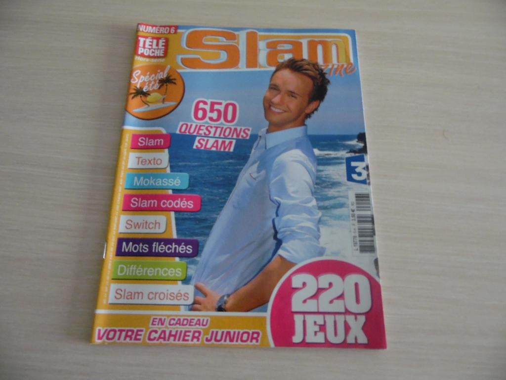 LOT DE 19  MAGAZINES   SLAM   MAGAZINE    NEUF, Enlèvement ou Envoi, Neuf, Autres sujets/thèmes