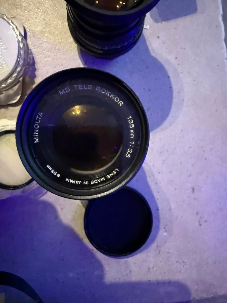 Foto toestel lenzen, Ophalen, Zo goed als nieuw