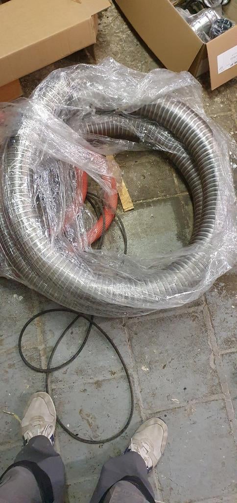 Tubage cheminée poêle à pellets, Enlèvement