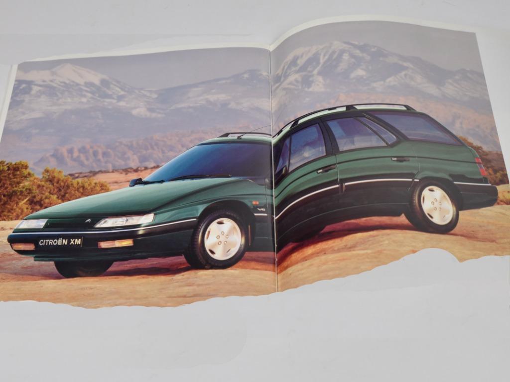 Citroen XM folder, Ophalen of Verzenden, Zo goed als nieuw, Citroën
