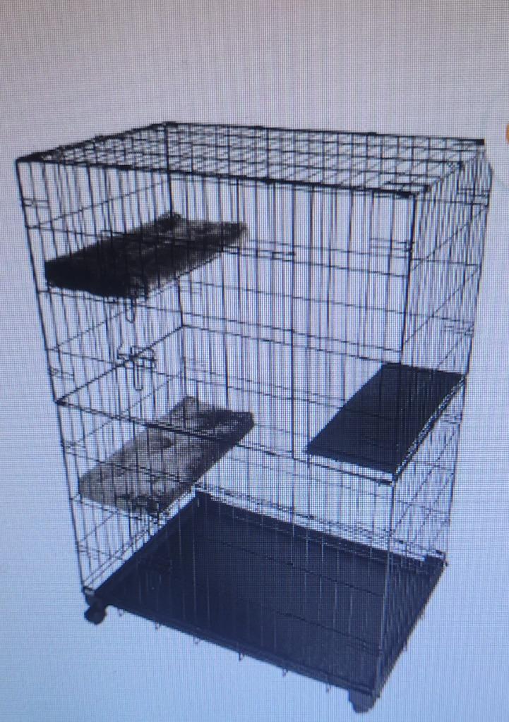 Bench kooi voor kat kitten, Animaux & Accessoires, Paniers pour chats, Enlèvement, Comme neuf, Autre