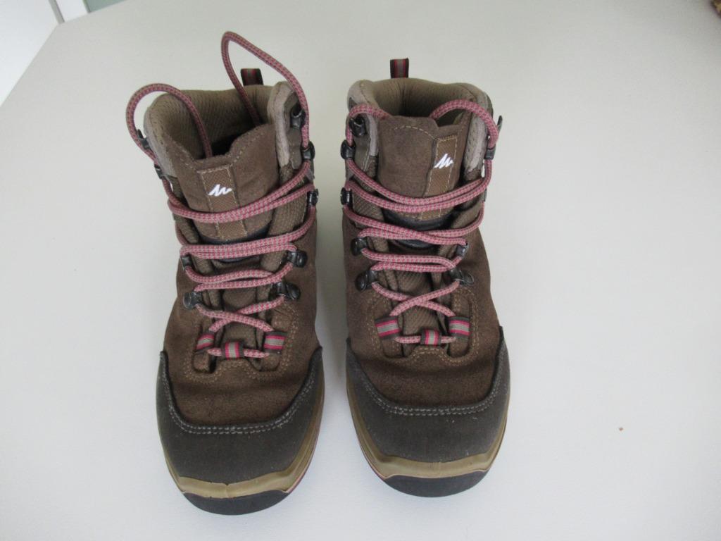Bottines rando et marche, Chaussures de marche, Enlèvement ou Envoi, Brun, Quechua