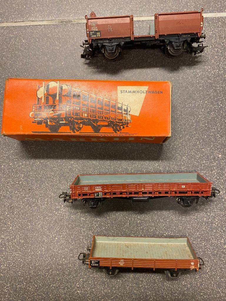 Wagon Märklin pour  bois et marchandises, Enlèvement, Utilisé, Wagon, Märklin