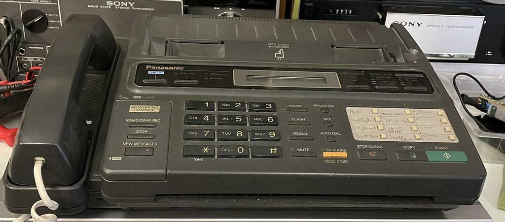 Téléphone Fax Panasonic KX-F130BX, Utilisé