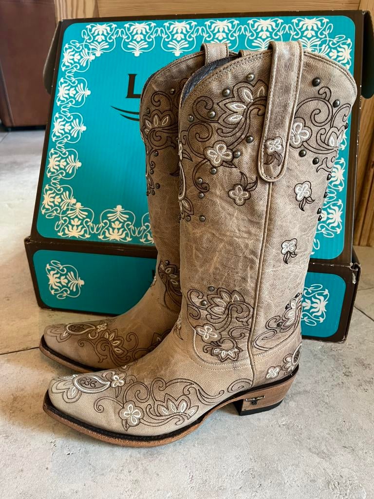 Cowboylaarzen Lane Sweet Paisley maat 40, Ophalen of Verzenden, Zo goed als nieuw