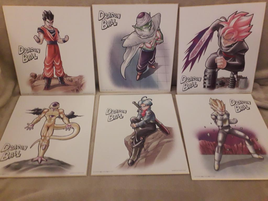 shikishi dragon ball officiel complet, Complete serie of reeks, Ophalen of Verzenden, Zo goed als nieuw, Japan (Manga)