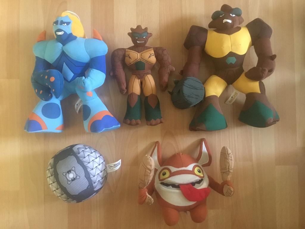 Knuffels Gormiti Rocket League Skylanders, Enlèvement ou Envoi, Comme neuf