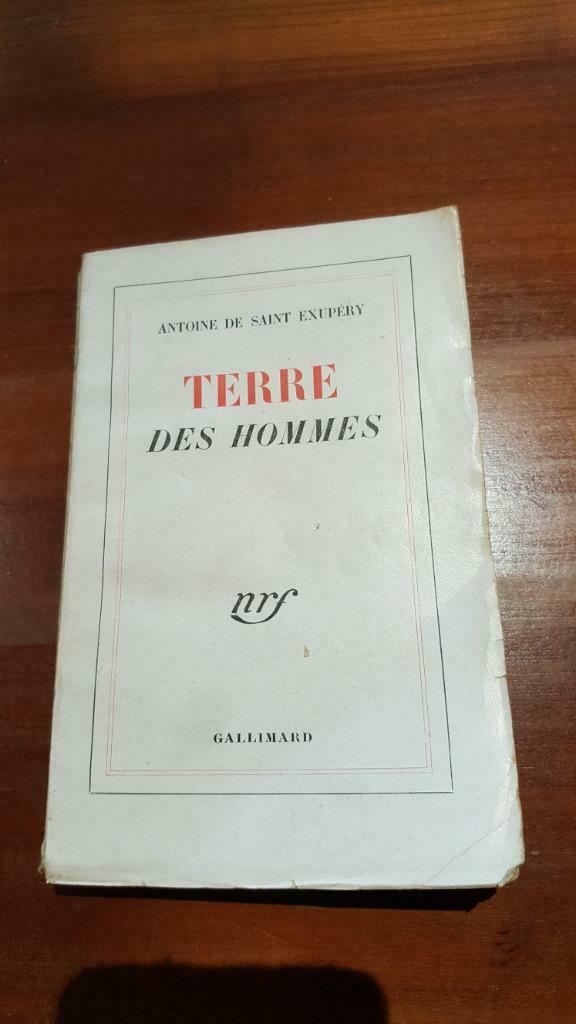 SAINT EXUPERY - TERRE DES HOMMES - édition 1946, Ophalen of Verzenden, Gelezen